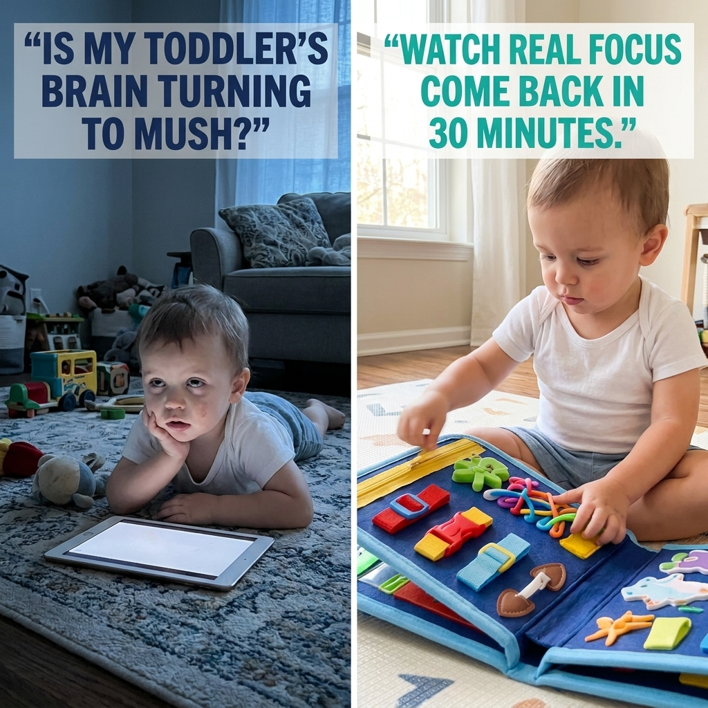 CuddleCom™ Montessori Busy Board