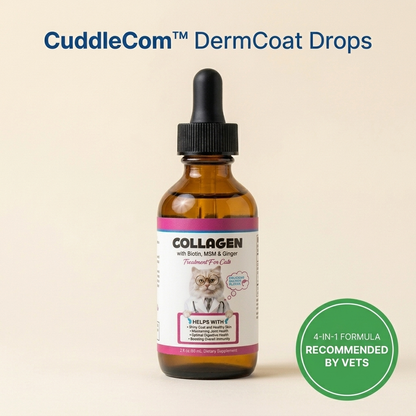 Healthy, Silky Coat in a Drop That Reaches The Collagen Layer.