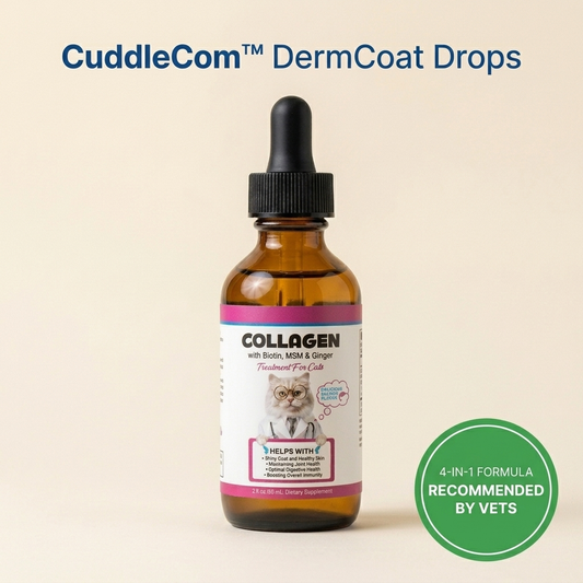 Healthy, Silky Coat in a Drop That Reaches The Collagen Layer.