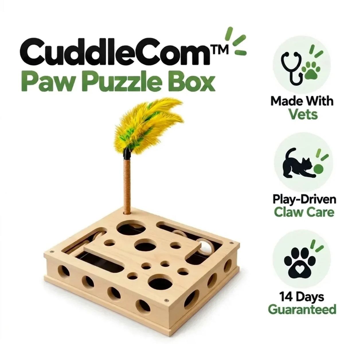 Paw Puzzle Box - From Meltdowns to Maintenance. No Paws Grabbed.