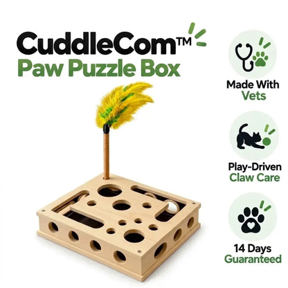 Paw Puzzle Box - From Meltdowns to Maintenance. No Paws Grabbed.