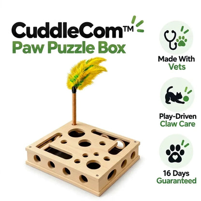 Paw Puzzle Box